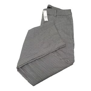 NWT New York & Company Black & White Boot Cut Trouser Pants - size 16 Avg